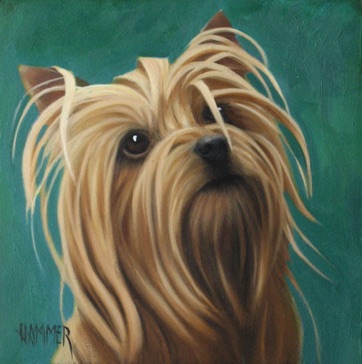 Yorkie
6" x 6"
Prints and note cards available